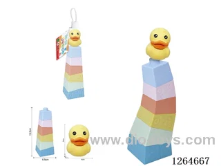 Stacking Tower Finger Puppets Farm Animals (Duckling) 7PCS