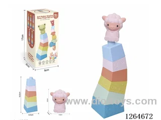 Stacking Tower Finger Puppets Farm Animals (Sheep) 7PCS
