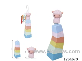 Stacking Tower Finger Puppets Farm Animals (Sheep) 7PCS