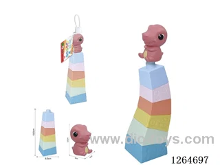 Stacking Tower Finger Puppets Dinosaur 7PCS