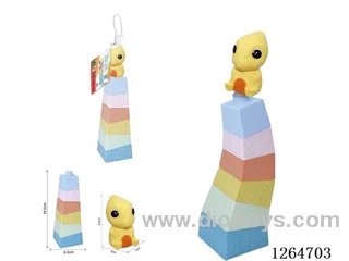 Stacking Tower Finger Puppets Dinosaur 7PCS