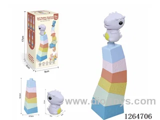 Stacking Tower Finger Puppets Dinosaur 7PCS