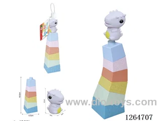 Stacking Tower Finger Puppets Dinosaur 7PCS