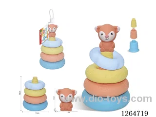 Ring-Toss Finger Puppets Forest Animals (Fox) 8PCS