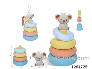 Ring-Toss Finger Puppets Forest Animals (Koala) 8PCS