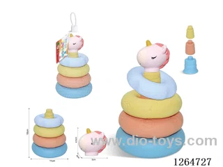 Ring-Toss Finger Puppets Forest Animals (Unicorn) 8PCS