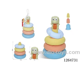 Ring-Toss Finger Puppets Forest Animals (Crocodile) 8PCS