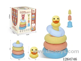 Ring-Toss Finger Puppets Forest Animals (Duck) 8PCS