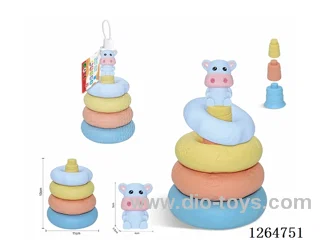 Ring-Toss Finger Puppets Forest Animals (Cow) 8PCS