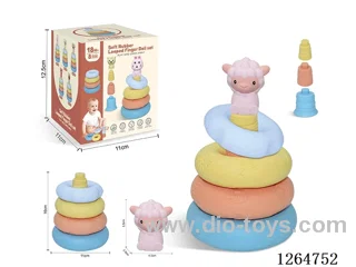 Ring-Toss Finger Puppets Forest Animals (Sheep) 8PCS