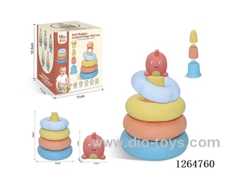 Ring-Toss Finger Puppets Ocean 8PCS