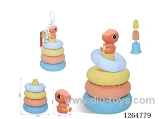 Ring-Toss Finger Puppets Dinosaurs 8PCS