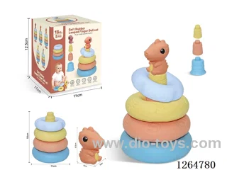 Ring-Toss Finger Puppets Dinosaurs 8PCS