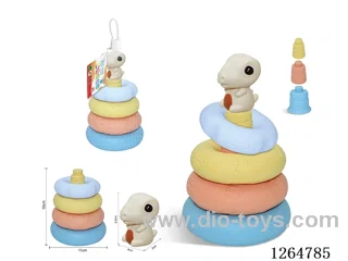 Ring-Toss Finger Puppets Dinosaurs 8PCS