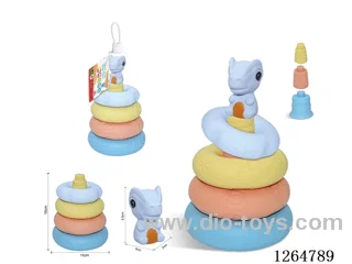 Ring-Toss Finger Puppets Dinosaurs 8PCS