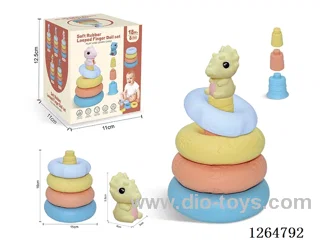 Ring-Toss Finger Puppets Dinosaurs 8PCS