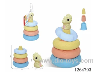 Ring-Toss Finger Puppets Dinosaurs 8PCS