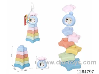 Soft Rubber Stacking Game 8PCS