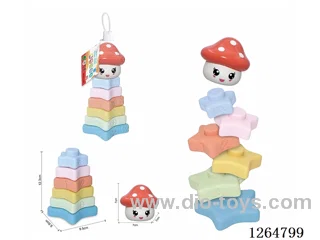 Soft Rubber Stacking Game 8PCS