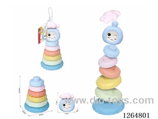 Soft Rubber Stacking Game 8PCS