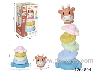 Soft Rubber Stacking Game 6PCS
