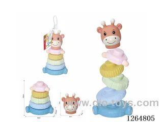 Soft Rubber Stacking Game 6PCS