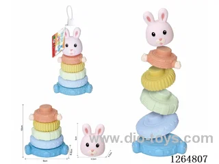Soft Rubber Stacking Game 6PCS