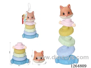 Soft Rubber Stacking Game 6PCS