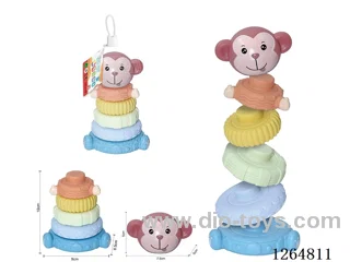 Soft Rubber Stacking Game 6PCS