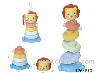 Soft Rubber Stacking Game 6PCS
