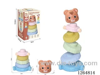 Soft Rubber Stacking Game 6PCS
