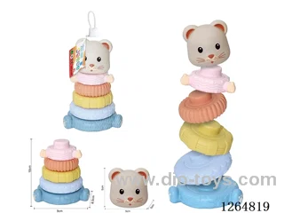 Soft Rubber Stacking Game 6PCS