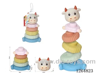 Soft Rubber Stacking Game 6PCS