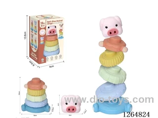 Soft Rubber Stacking Game 6PCS