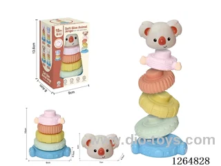 Soft Rubber Stacking Game 6PCS