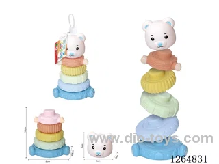 Soft Rubber Stacking Game 6PCS