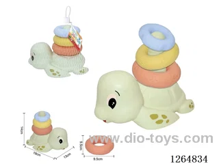 Soft Rubber Turtle Ring Toss 4PCS