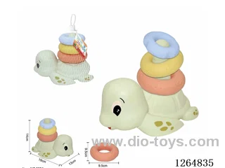Soft Rubber Turtle Ring Toss 4PCS