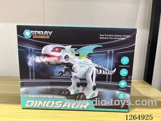 2.4G RC dinosaur W L/M/spray included battery