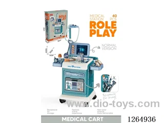 Medical Storage Cart 40PCS