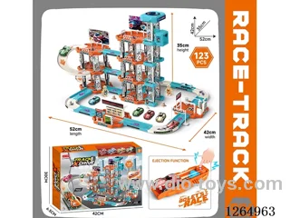 Catapult Track Car Racing 123PCS