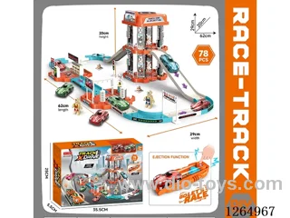 Catapult Track Car Racing 78PCS