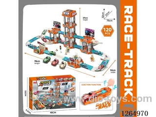 Catapult Track Car Racing 120PCS