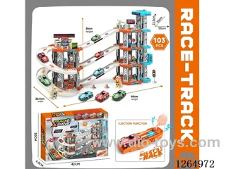 Catapult Track Car Racing 103PCS