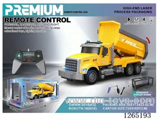 1:14 RC car with light included battery