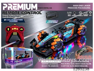 1:14 2.4G APP Controlled Sidewalk Stunt F1 RC Racing Car with Lights Included Battery