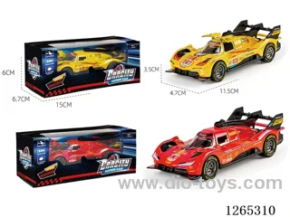 1:36 pull back alloy car 2 colors