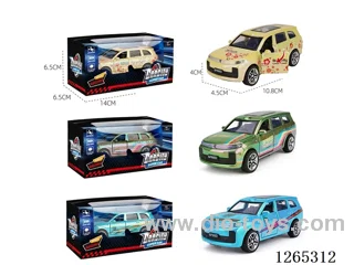 1:36 pull back alloy car 3 colors