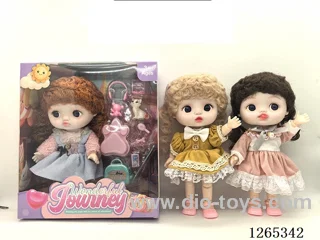 8 inch doll 3 mixed