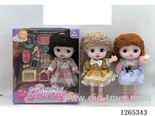 8 inch doll 3 mixed